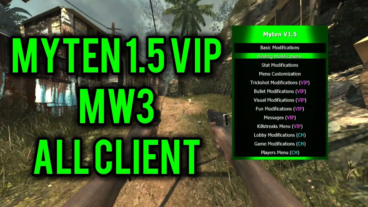 MW3 | TU24 | Myten 1.5 VIP | Multiplayer | XEX Mod Menu | (RGH/JTAG) [+Download]