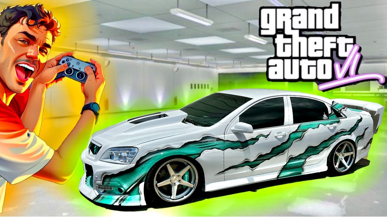I Gave My Car a GTA Paint Job IRL!!
