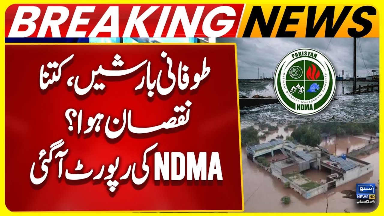 Heavy Rain | NDMA Report Revealed | Shocking News | Breaking News | Suno News HD