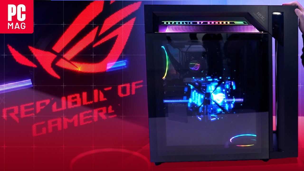 Игровой ПК Asus Wild ROG G1000 демонстрирует голографическое будущее в дизайне настольных компьют...
