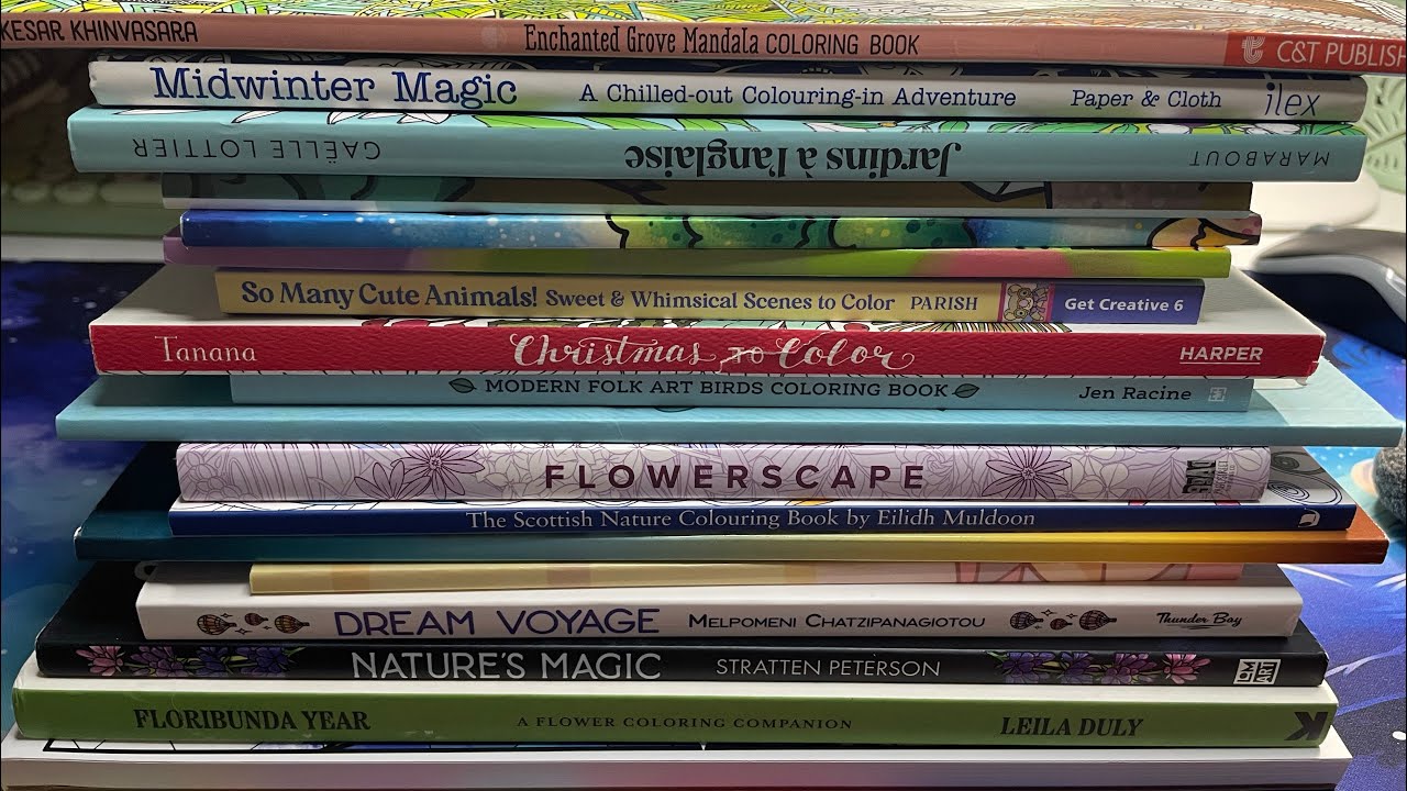 Coloring Book Haul January 2026 | Adult Coloring