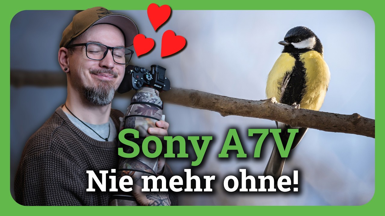 Die Sony A7V hat meine Wildlife-Fotografie verändert - Ich teste Pre-Capture und dynamischen Stabi 📷