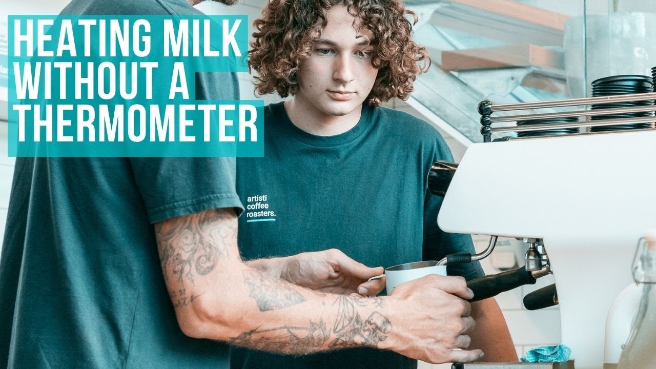 How to Steam Milk to the Correct Temperature (WITHOUT A Thermometer)