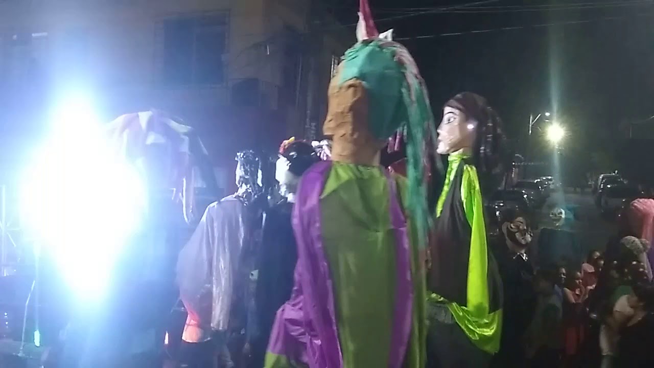 Mojigangas San Andrés Tuxtla 7 de diciembre