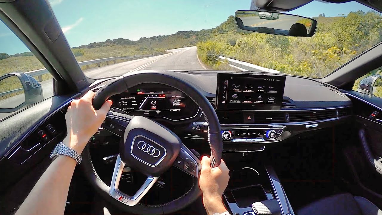 2021 Audi S4 POV Driving Impressions - is it better than the TLX Type S?