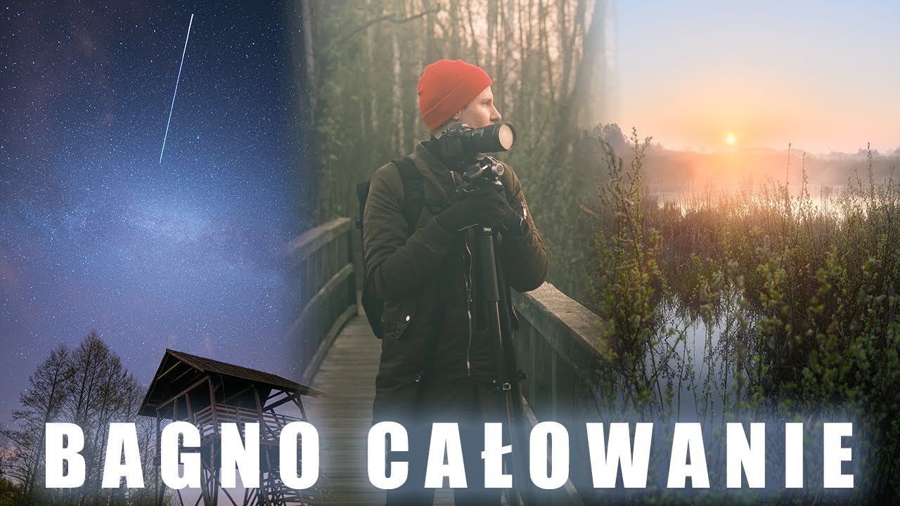 BAGNO CAŁOWANIE w nocy ⭐️ i o wschodzie słońca 🌄 | Astrofotografia, ISS i fotografia krajobrazowa