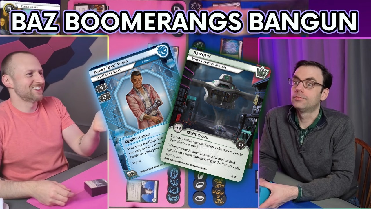 Netrunner - Baz Boomerangs BANGUN - LIVE
