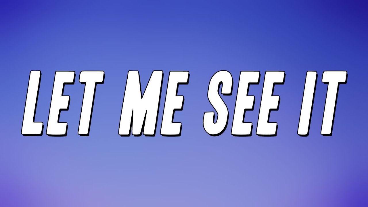 UGK - Let Me See It (Lyrics)