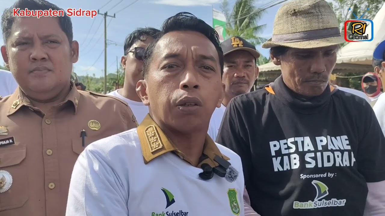 Bupati Sidrap Turun Langsung Hadiri Panen Perdana di Desa Takkalasi Kec, Maritengangae, Kab. Sidrap 