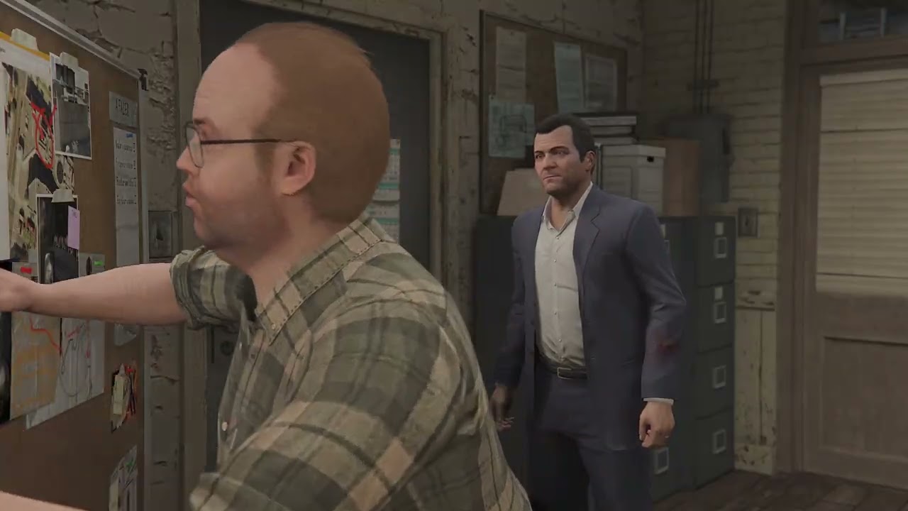 GTA V Enhanced Missão 12 - O Reconhecimento da Joalheria (0 Ao 100% Ouro)