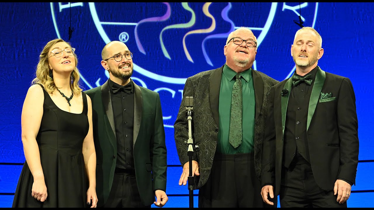 Sunday Night Social • The Folks Who Live On The Hill • 2025 Quartet Finals