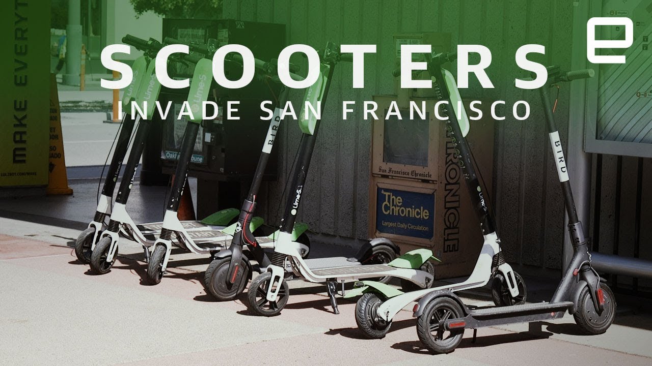 Scooters Invade San Francisco