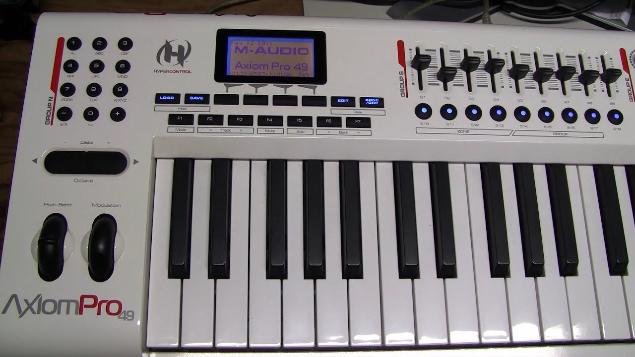 #35 - M-Audio Axiom Pro 49 repair