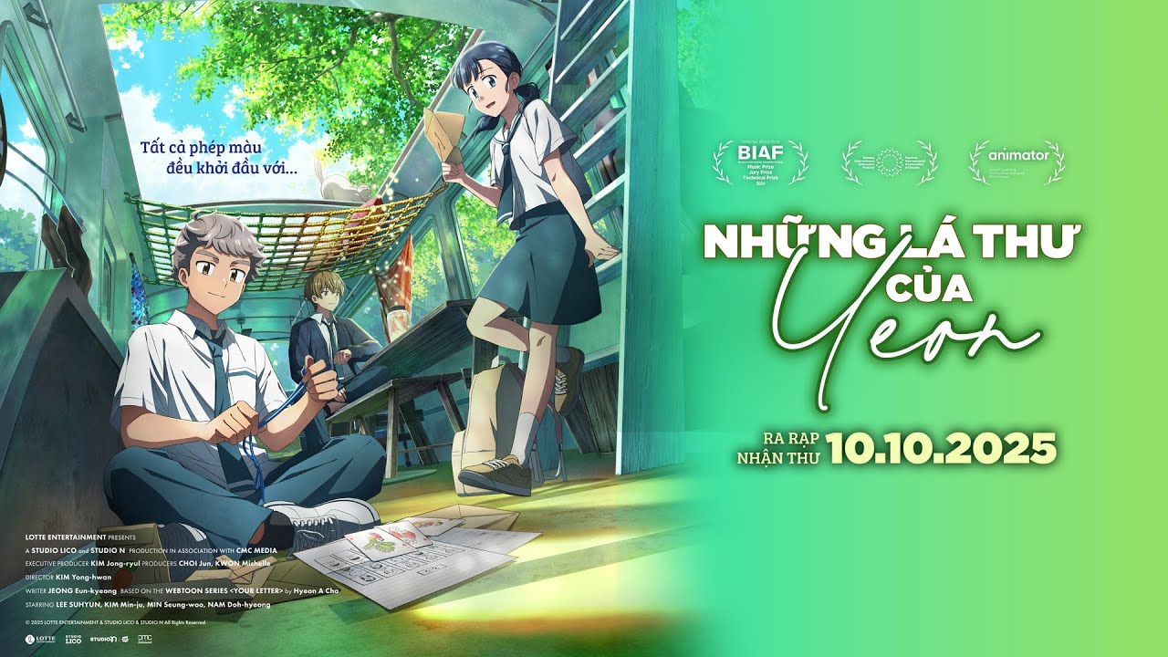NHỮNG L&Aacute; THƯ CỦA YEON (YOUR LETTER) | Teaser | Khởi chiếu: 10.10.2025