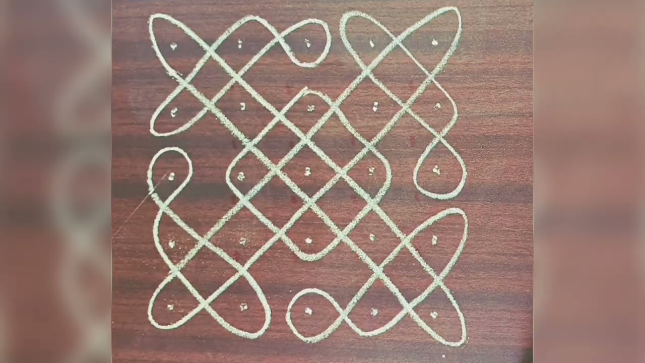 Simple and Easy Rangoli 