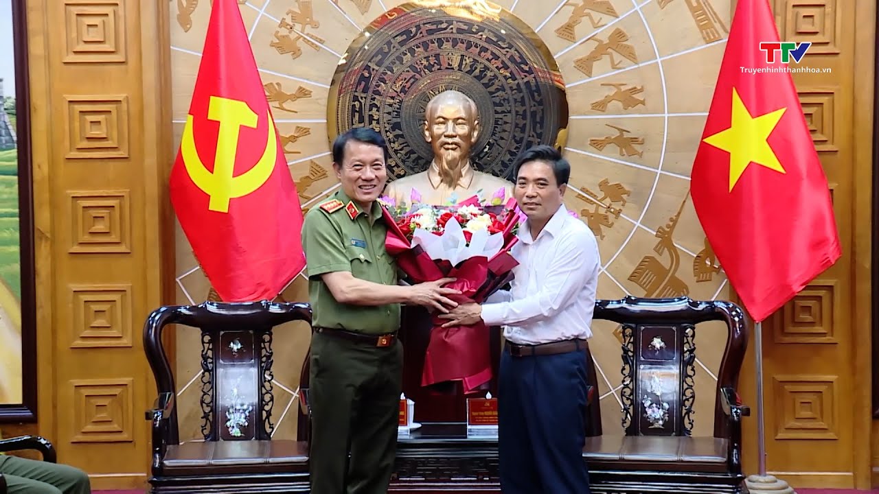 Bộ trưởng Bộ Công an làm việc với Ban Thường vụ Tỉnh ủy Thanh Hóa| Truyền hình Thanh Hóa