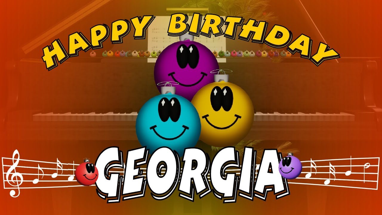 Happy Birthday GEORGIA