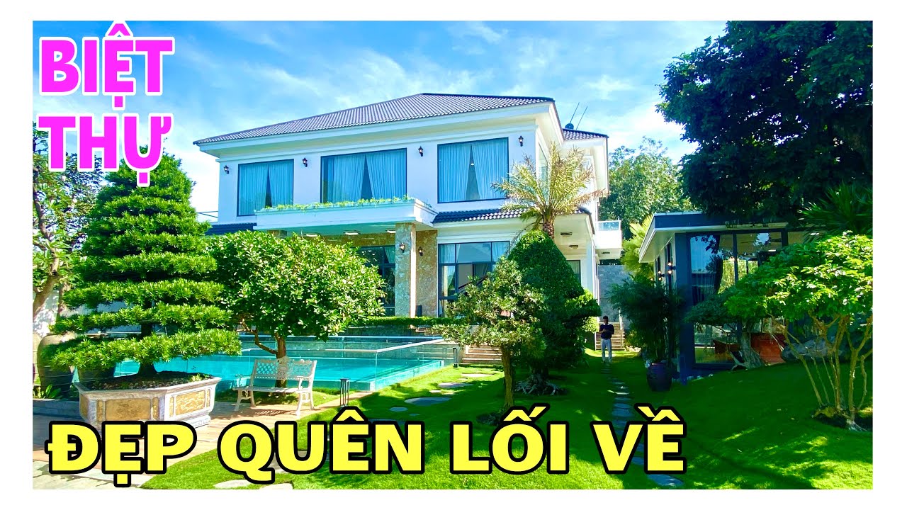 BIỆT THỰ VILLA | ĐẸP ĐẾN MỨC AI VÀO XEM CŨNG KHÔNG MUỐN RA VỀ | Bán nhà bình dương