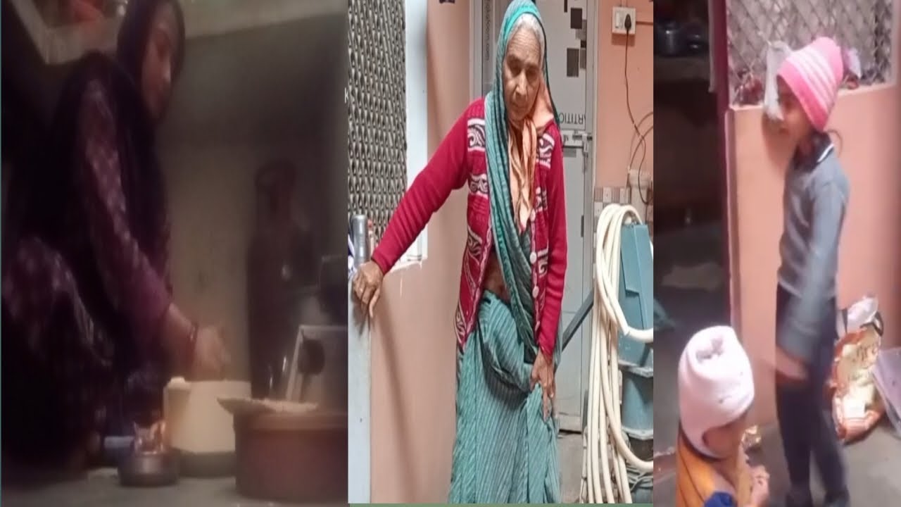 Sasu ma ko lathi ke sahare ki padi jarurat pair me badh gai takleef😔😢