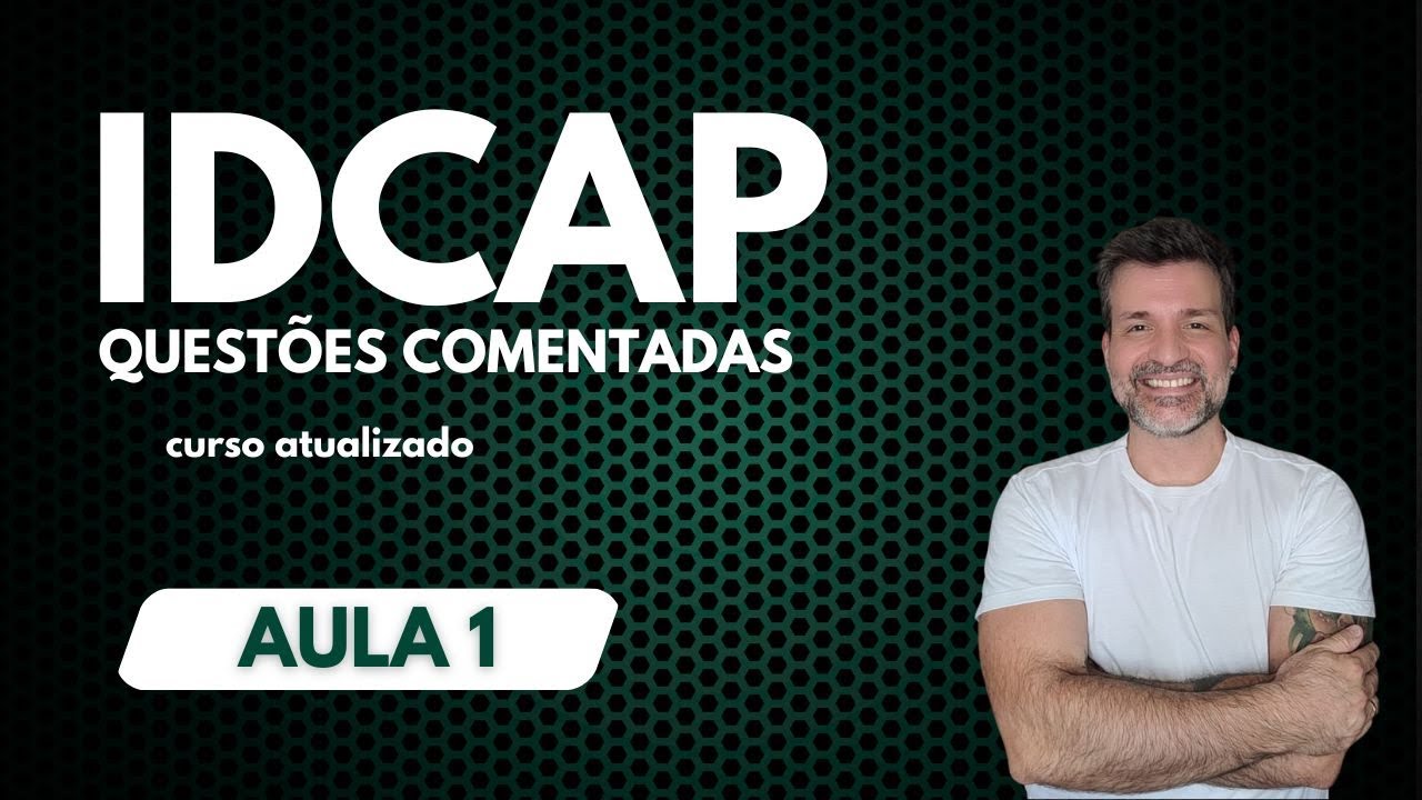 [IDCAP] PORTUGUÊS - RESOLUÇÃO DE QUESTÕES [AULA 1/2025]