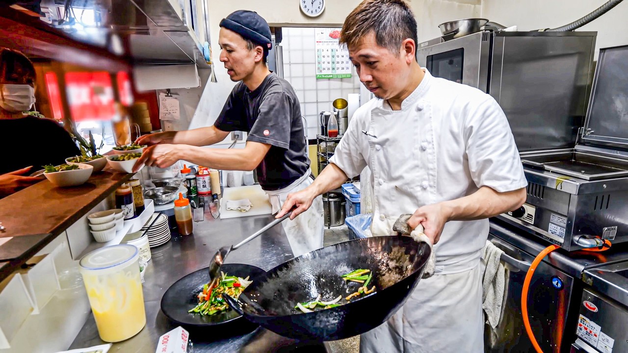 驚異の高速提供！注文から２分で料理を提供する激早料理人。中華料理屋の忙しいランチ５選。