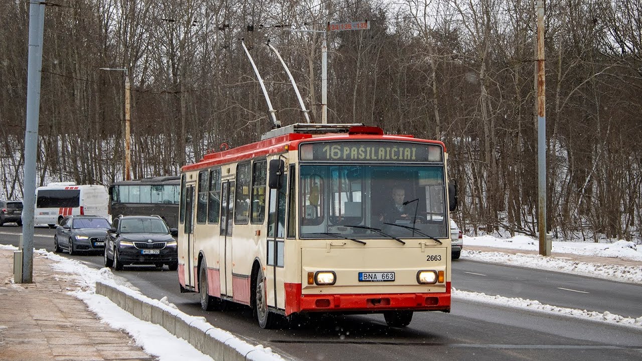 Škoda 14Tr17/6M #2663 Vilnius [VTD, 2TP]