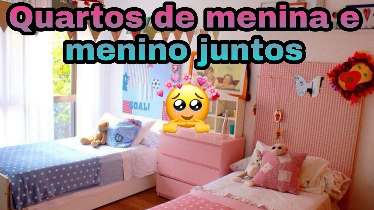 Quartos de menina e menino juntos|Dicas de decoração de quartos de menina e menino 👫