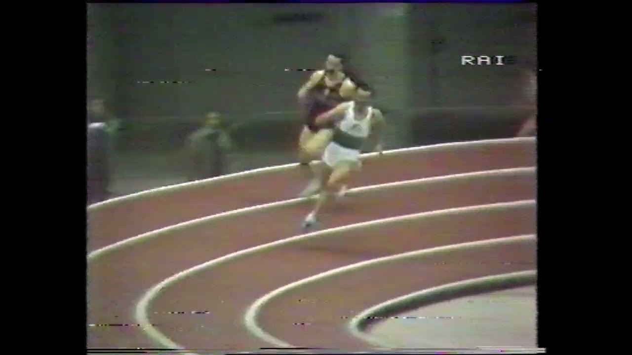 1983 Pietro Mennea record del mondo 200 indoor
