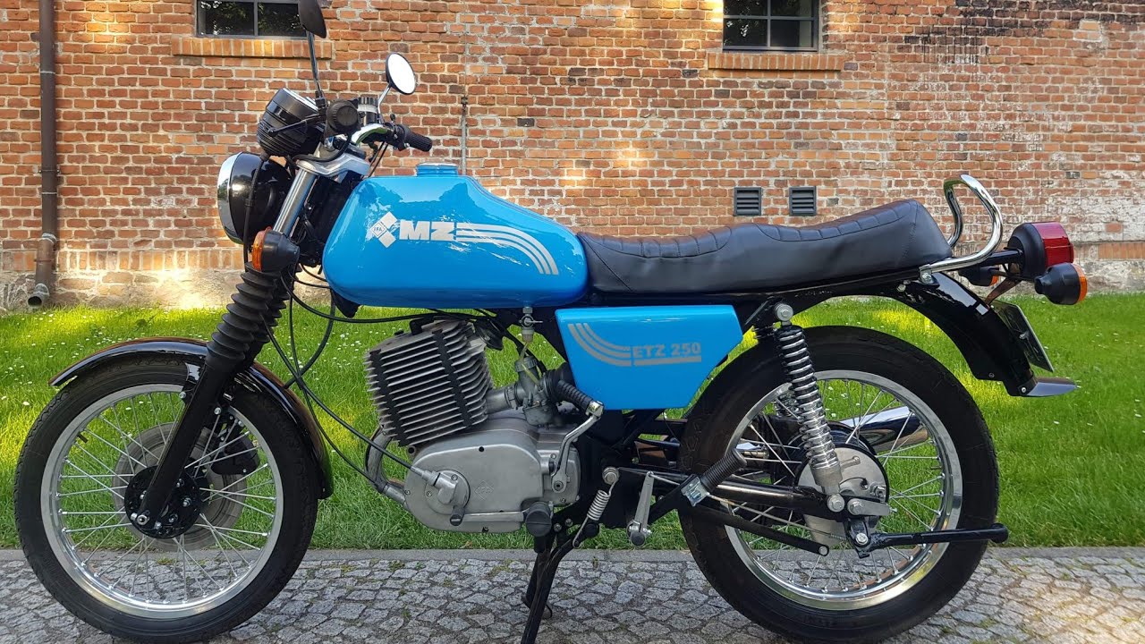 MZ ETZ 250 1987r. Praca silnika  # RENOWACJA #