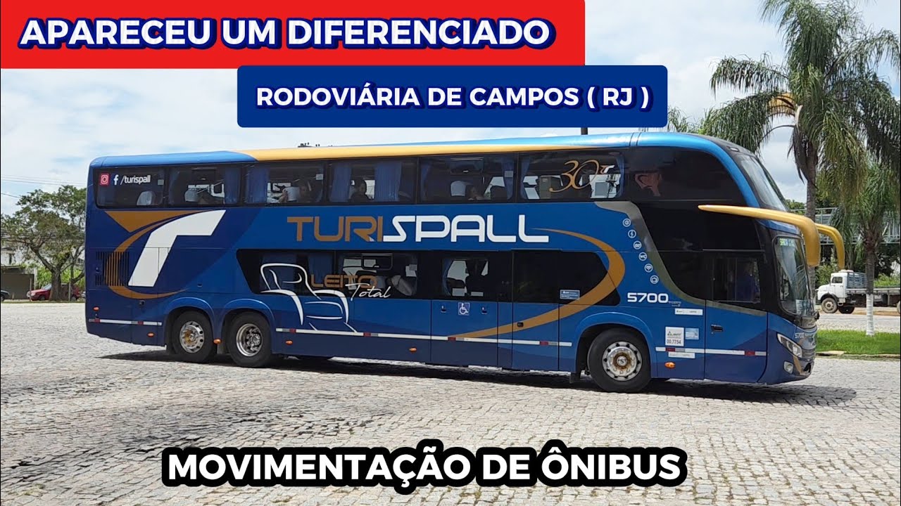 INESPERADO ! MOVIMENTO DE ÔNIBUS NA RODOVIÁRIA DE CAMPOS ( RJ )