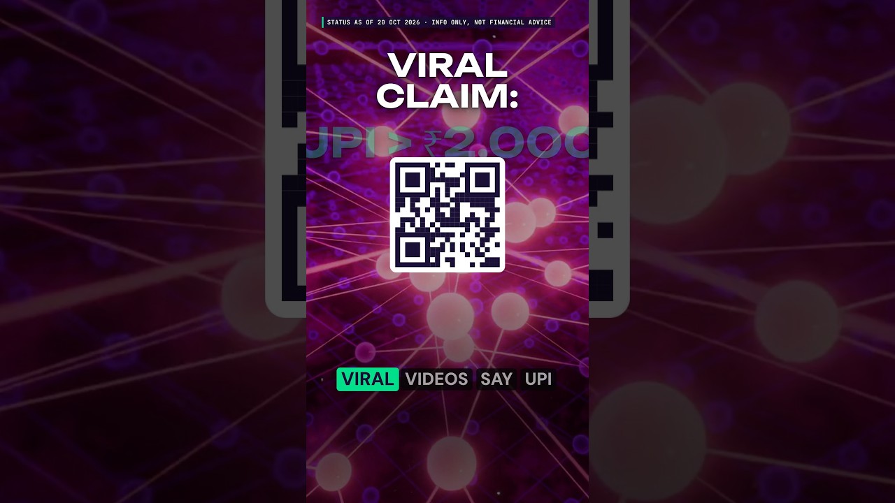 UPI above ₹2,000 now costs you extra? What's true