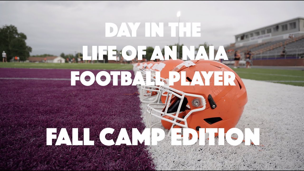 Day In The Life of an NAIA Football Player, FALL CAMP EDITION** | Wayne Media