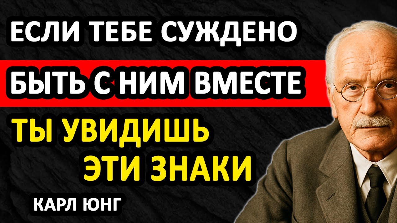 ТЫ ВИДИШЬ ЭТИ СТРАННЫЕ СОВПАДЕНИЯ? ТОГДА ЭТОТ МУЖЧИНА — ТВОЯ СУДЬБА! || Карл Юнг