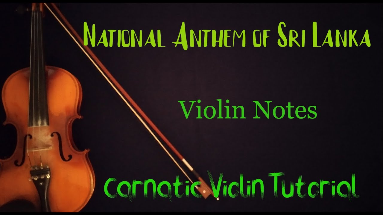National Anthem of Sri Lanka #violintutorial #violinotes #violinshorts #violincover #srilanka