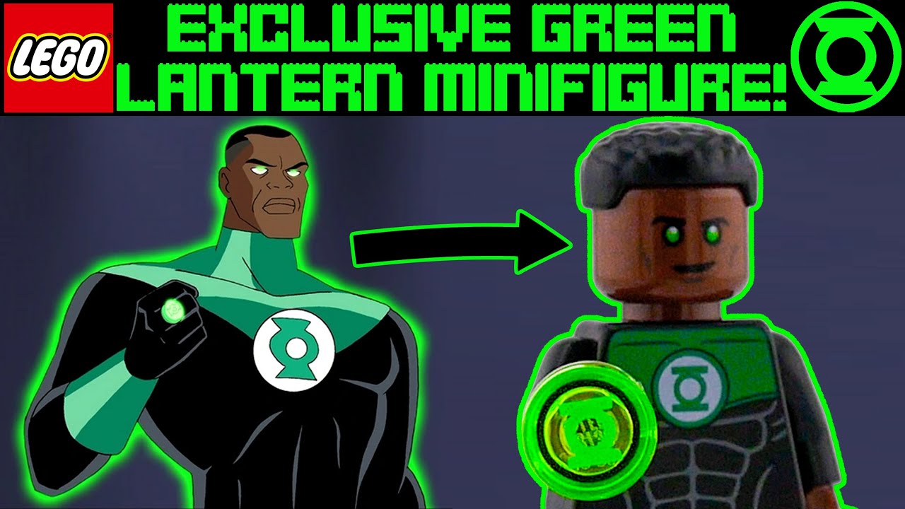 Lego Green Lantern Exclusive Minifigure!