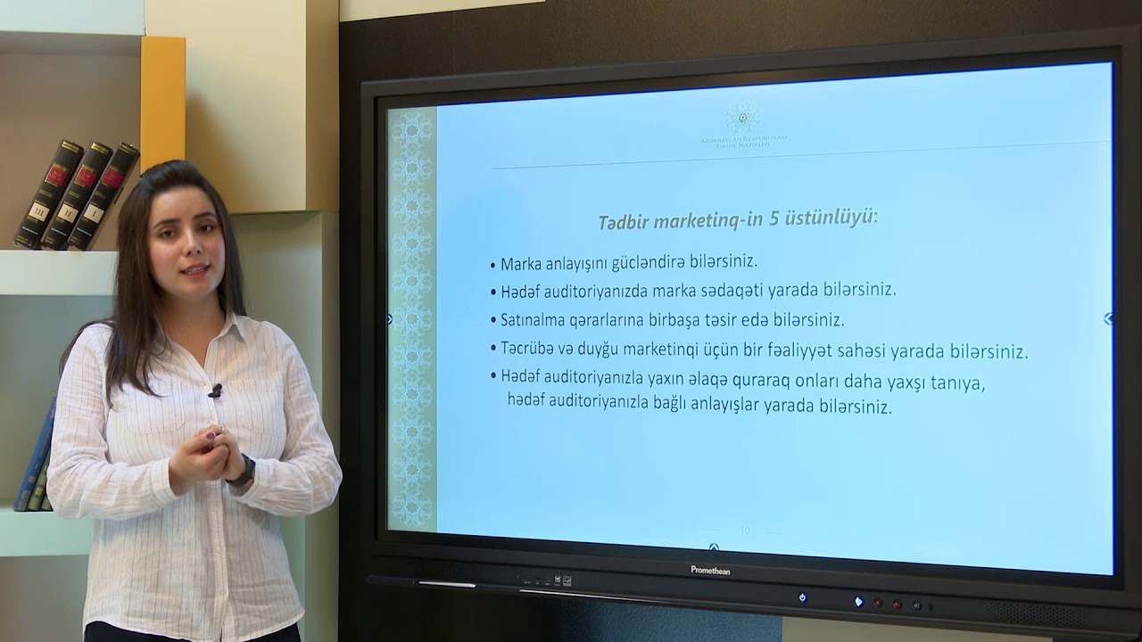 Tədbir marketinqi- Tədbirlərin təşkilatçısı ixtisası