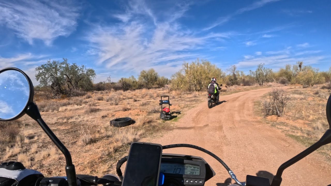 2024 Kawasaki KLX 300 Dual Sport: Enjoying Winter in Arizona