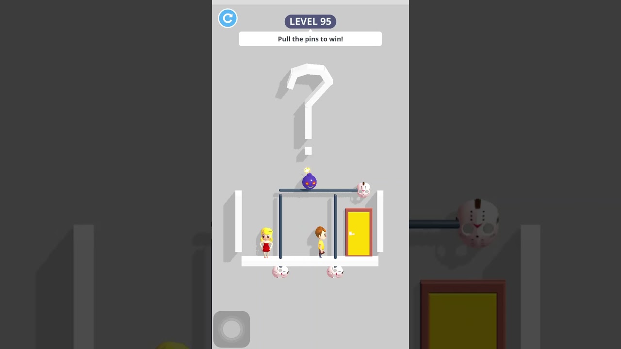 Pin Pull | For Enjoyment | Kitta Kitta Gamer | IOS | #Shorts