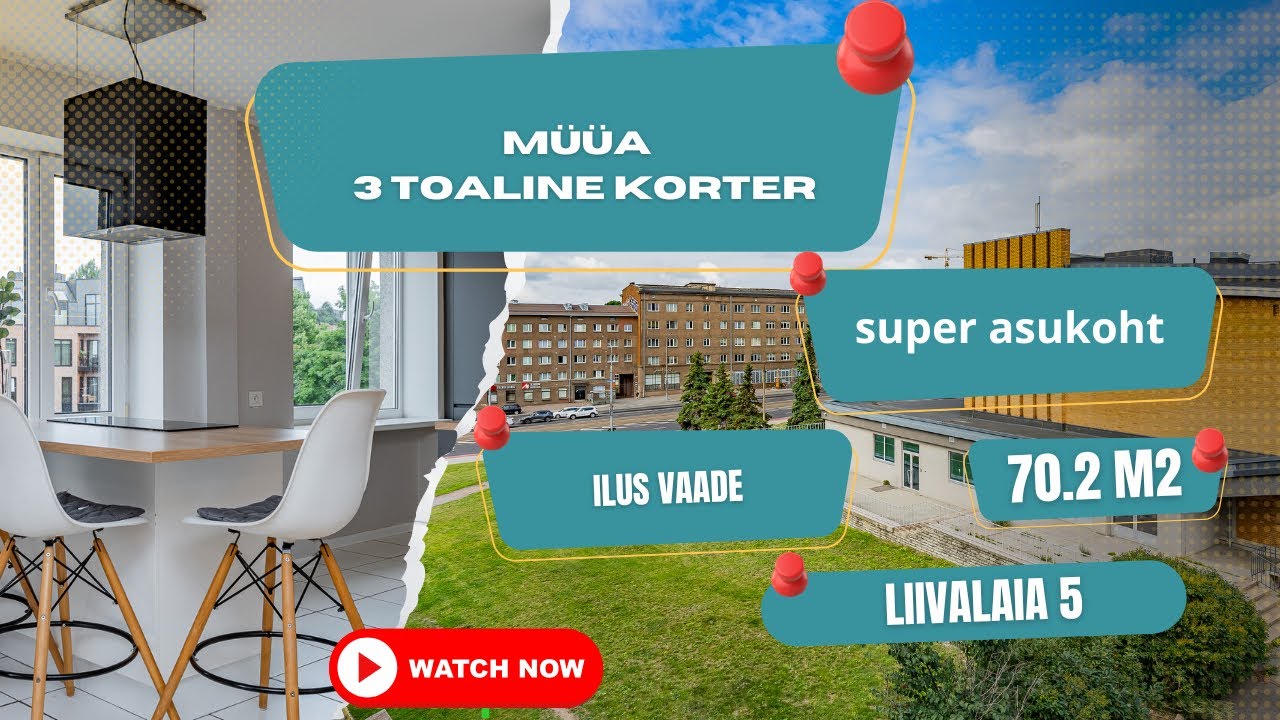 Liivalaia 5 ,Hubane kodu s&uuml;dalinnas, parkimine hoovis!