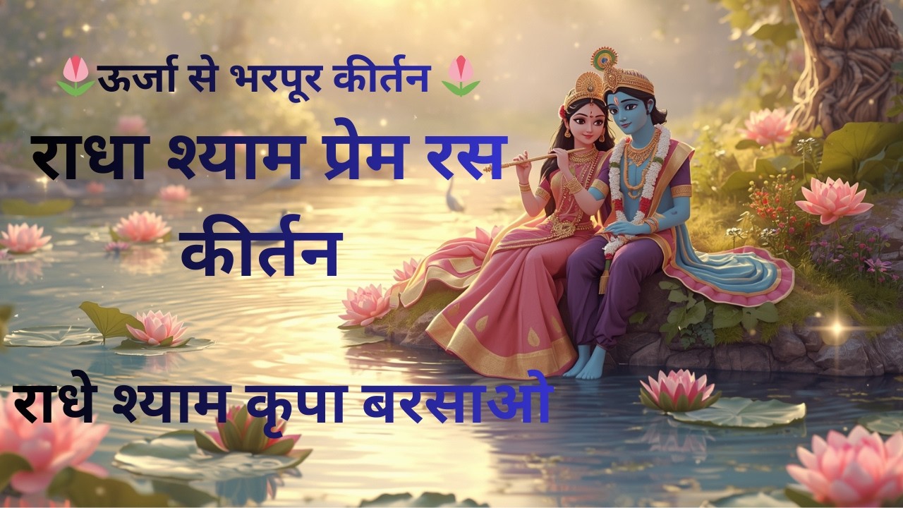 Radha Krishan Kirtan !राधा श्याम कीर्तन🎶 ऊर्जा से भरपूर कीर्तन