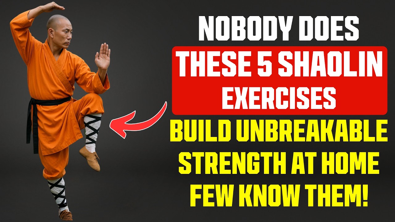 5 Powerful Shaolin Monk Exercises for Insane Strength & Endurance