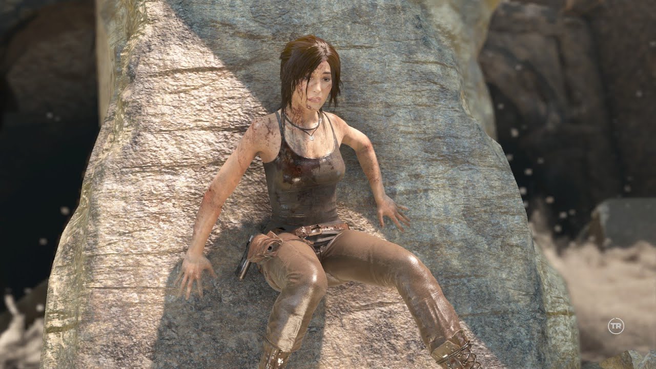 Rise of the Tomb Raider_local caindo desmoronando