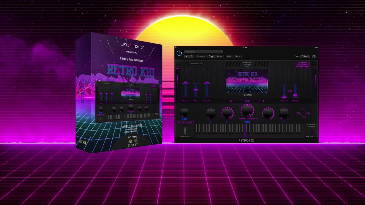 RETRO KID Plug-in VST AU DEMO