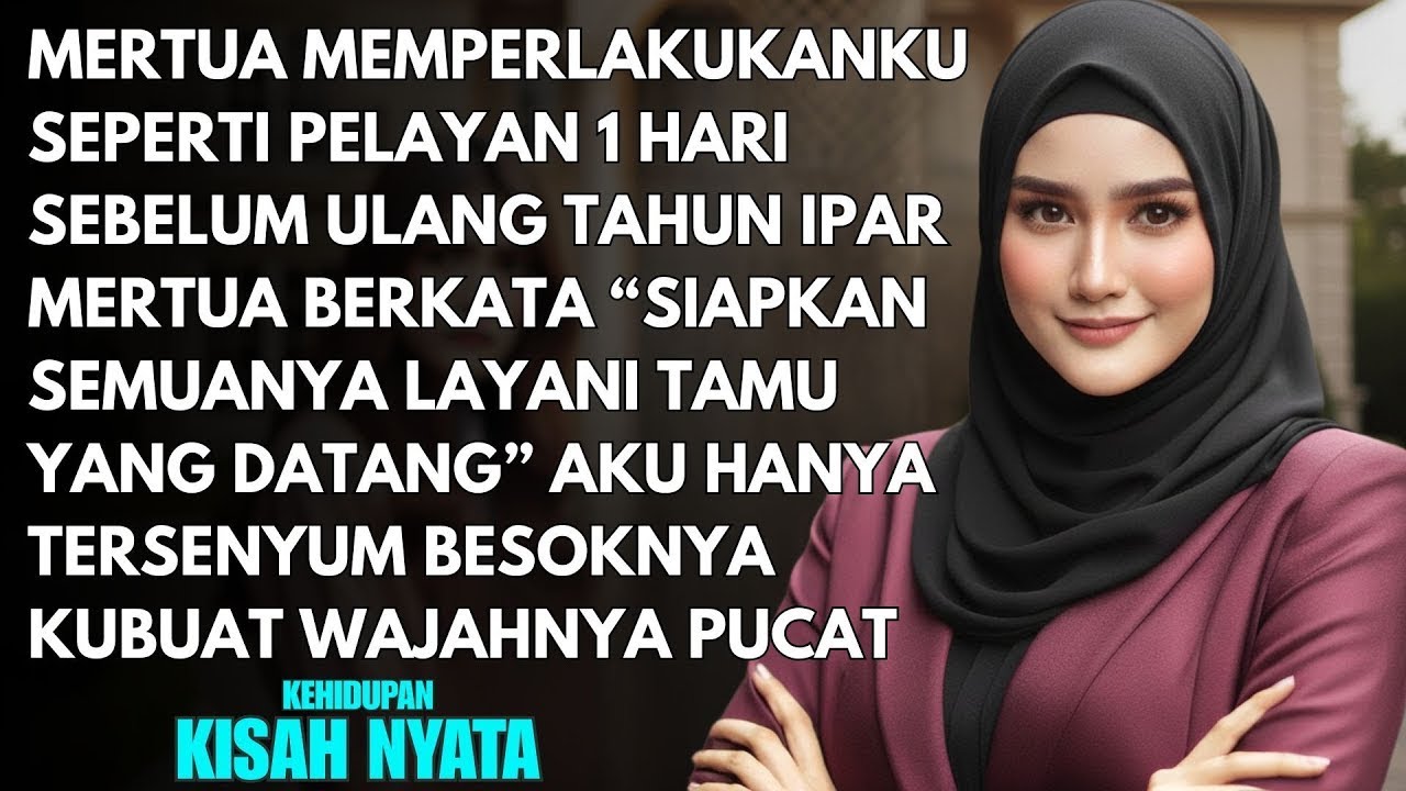 MERTUA MEMPERLAKUKANKU SEPERTI PELAYAN DEMI IPARKU - AKU HANYA SENYUM BESOKNYA KULAKUKAN INI...