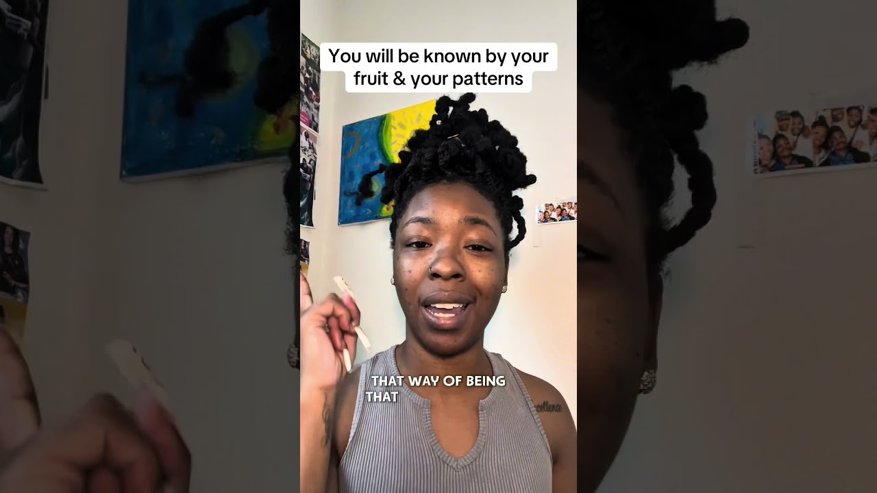 People will know you by your fruit AND your patterns