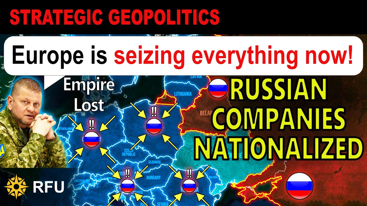 Russian oil companies are to be seized and nationalized in Europe
