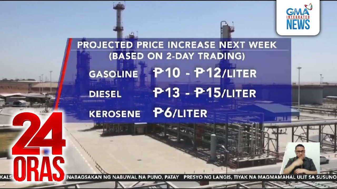 DOE - Masusundan ang malakihang price hike sa susunod na linggo; Sources...| 24 Oras