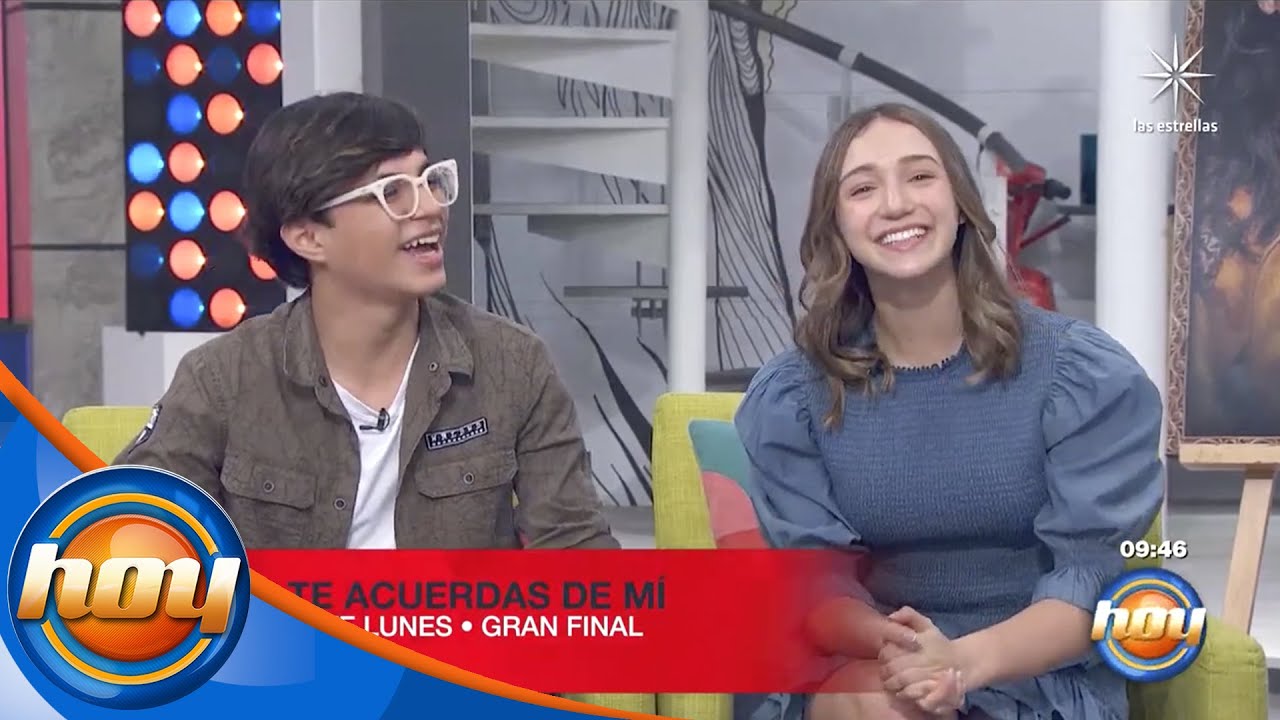 Nina Rubín y Alessio Valentini están emocionados por el final de 'Te acuerdas de mí' | Programa Hoy