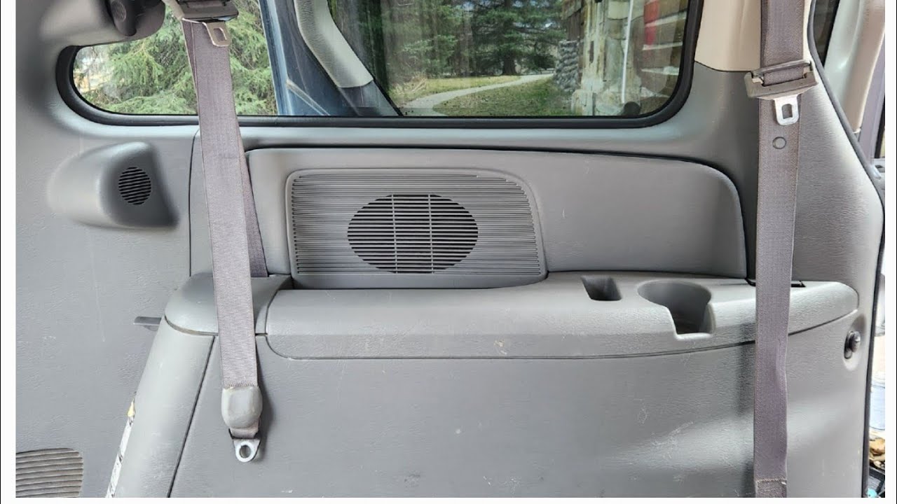 How to remove seat belts for camper van conversion. 2006 dodge grandcaravan gen4