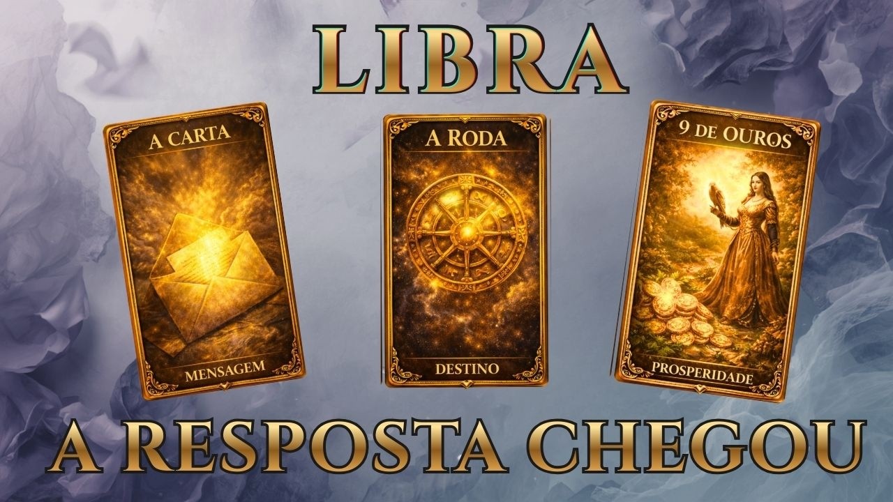 LIBRA: A RODA DO DESTINO VAI MUDAR SUA VIDA